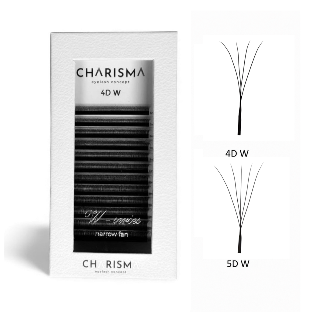 SPEEDY Lashes W - Narrow Premade Fans Black