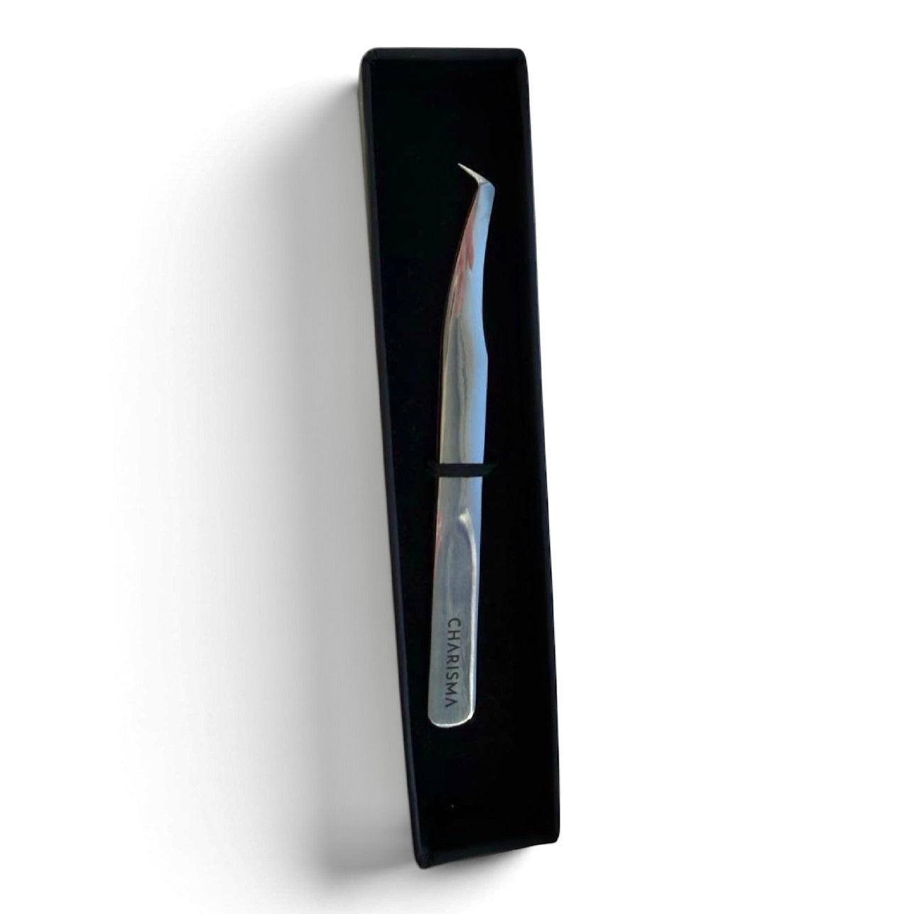 Pinza para Pestañas de Volumen Mini Boot 70° (Afilada a mano)