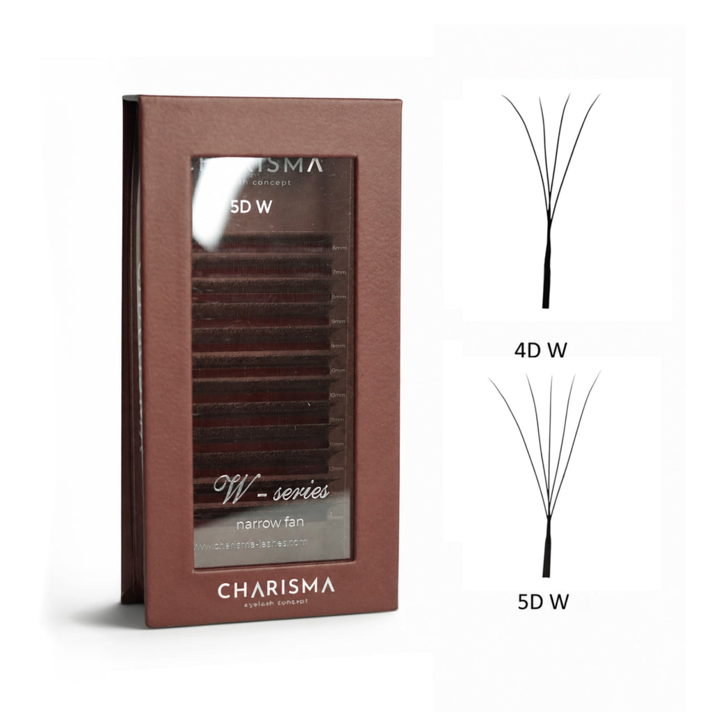 SPEEDY Lashes W - Narrow Premade Fans Brown