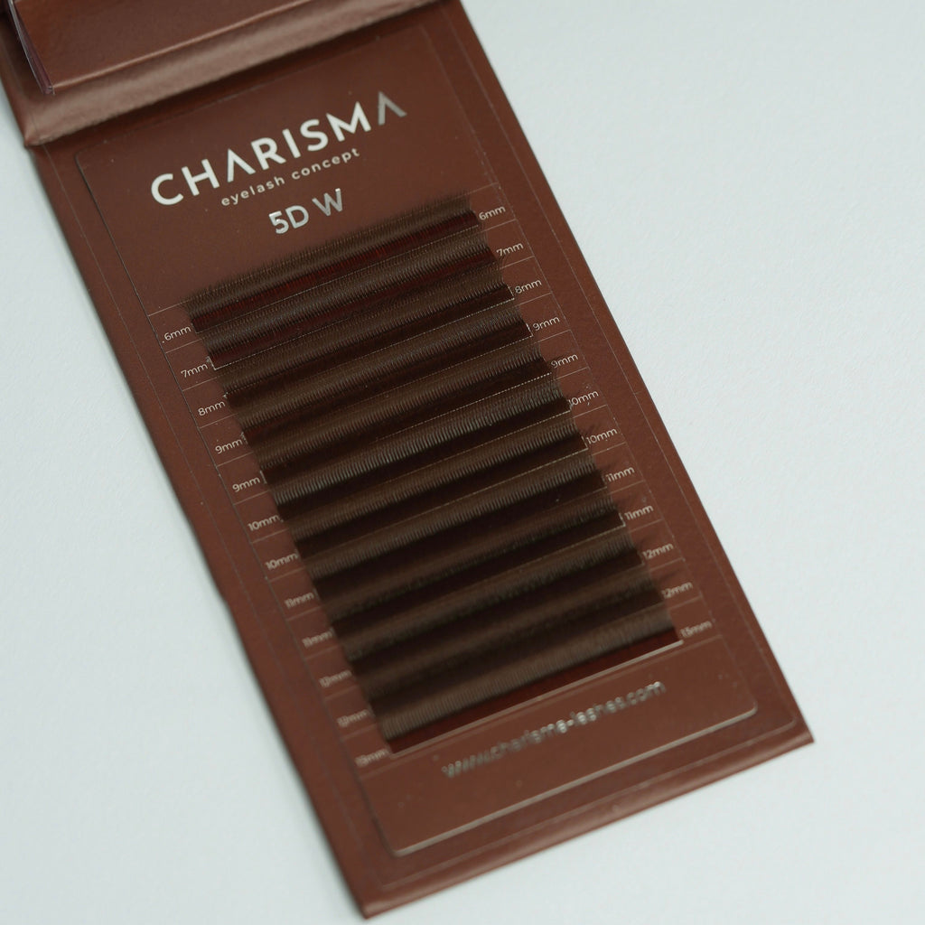 SPEEDY Lashes W - Narrow Premade Fans Brown