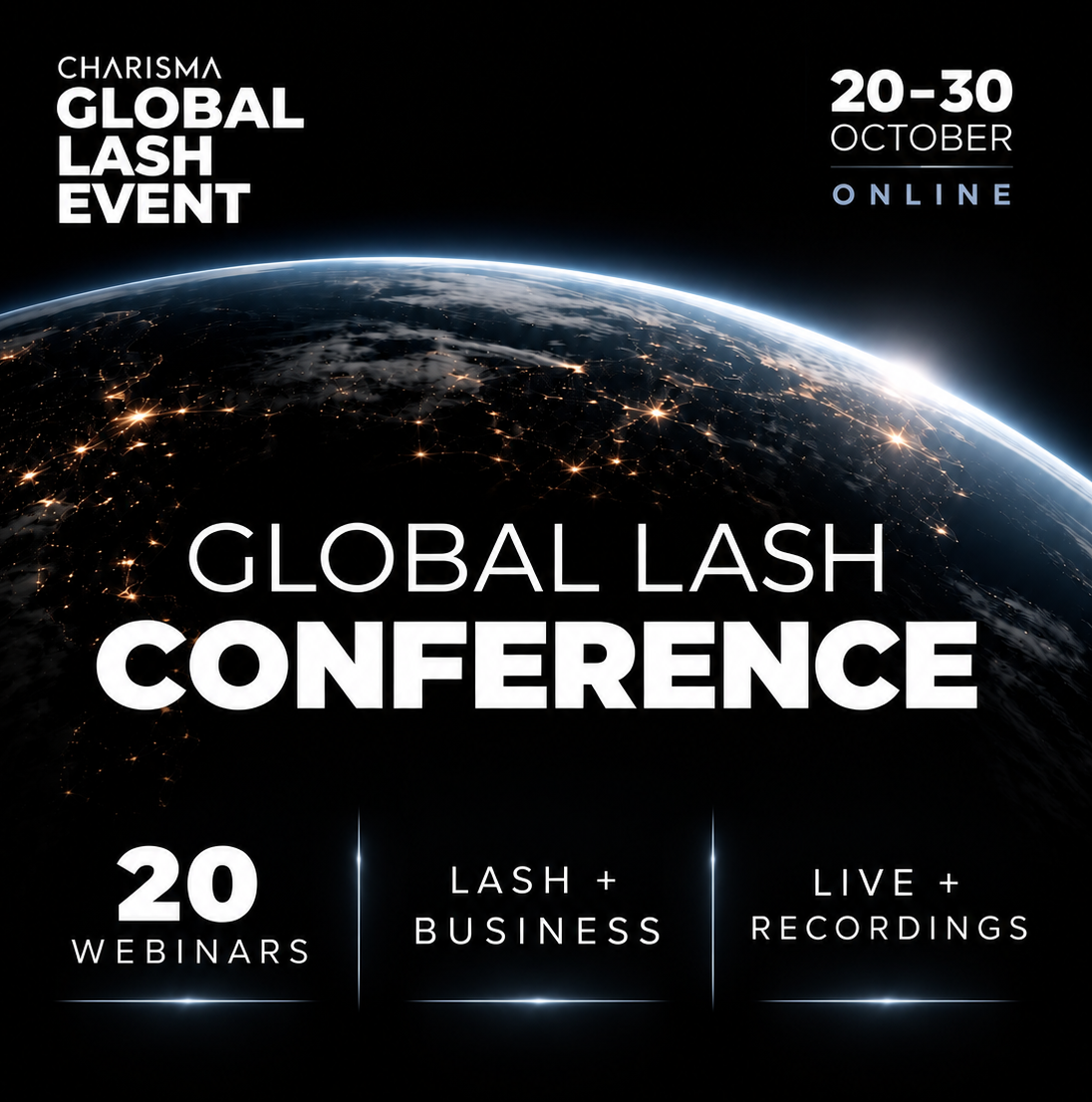 CHARISMA Global Lash Event Online conference