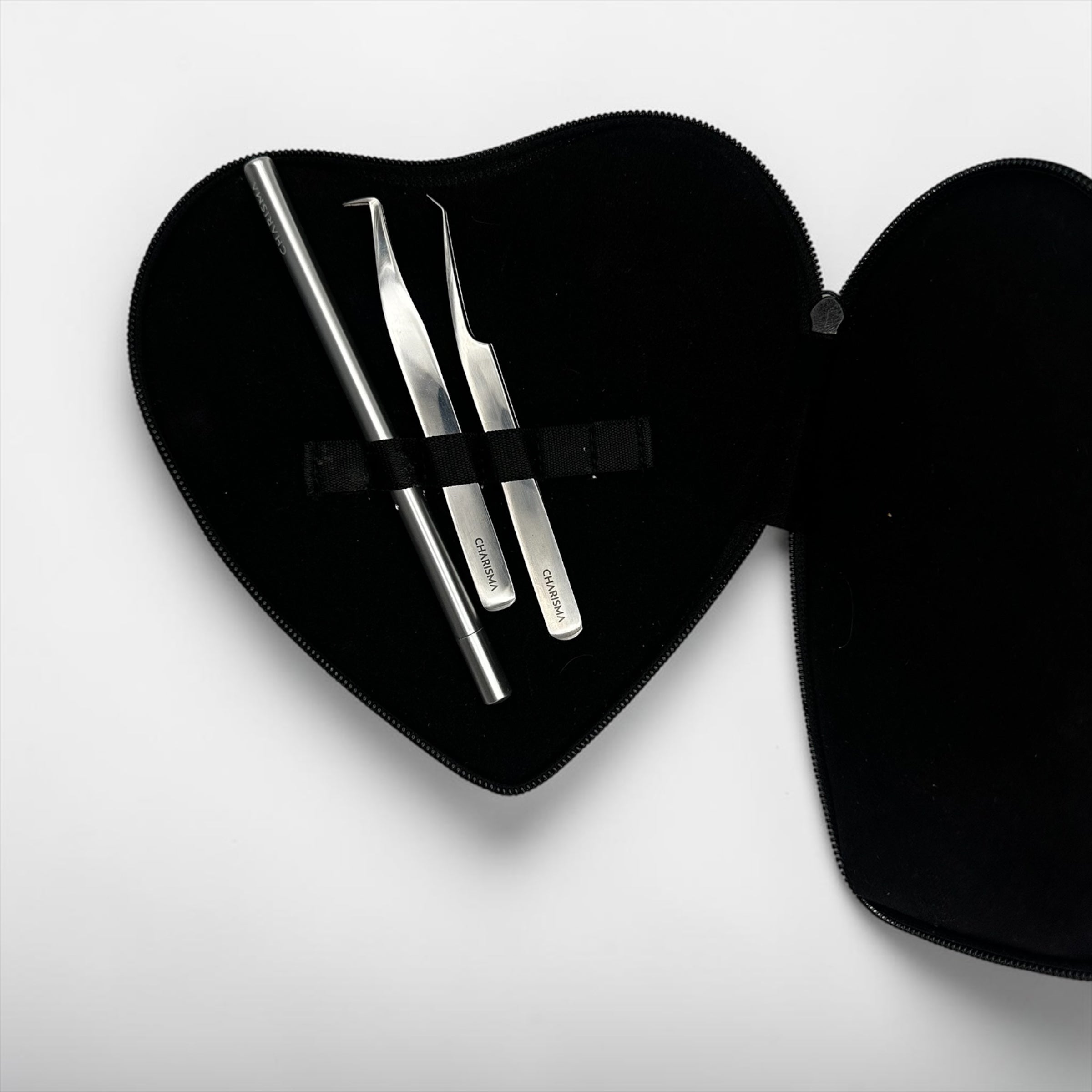 Lash Tweezers Case – Heart Shape Tool Holder