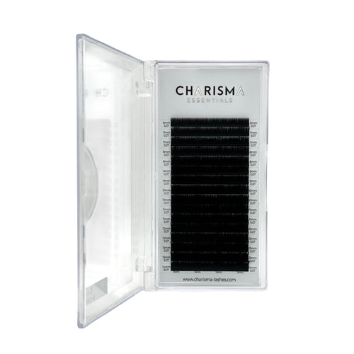 ESSENTIALS black lash extension tray, 16 lines, Korean PBT