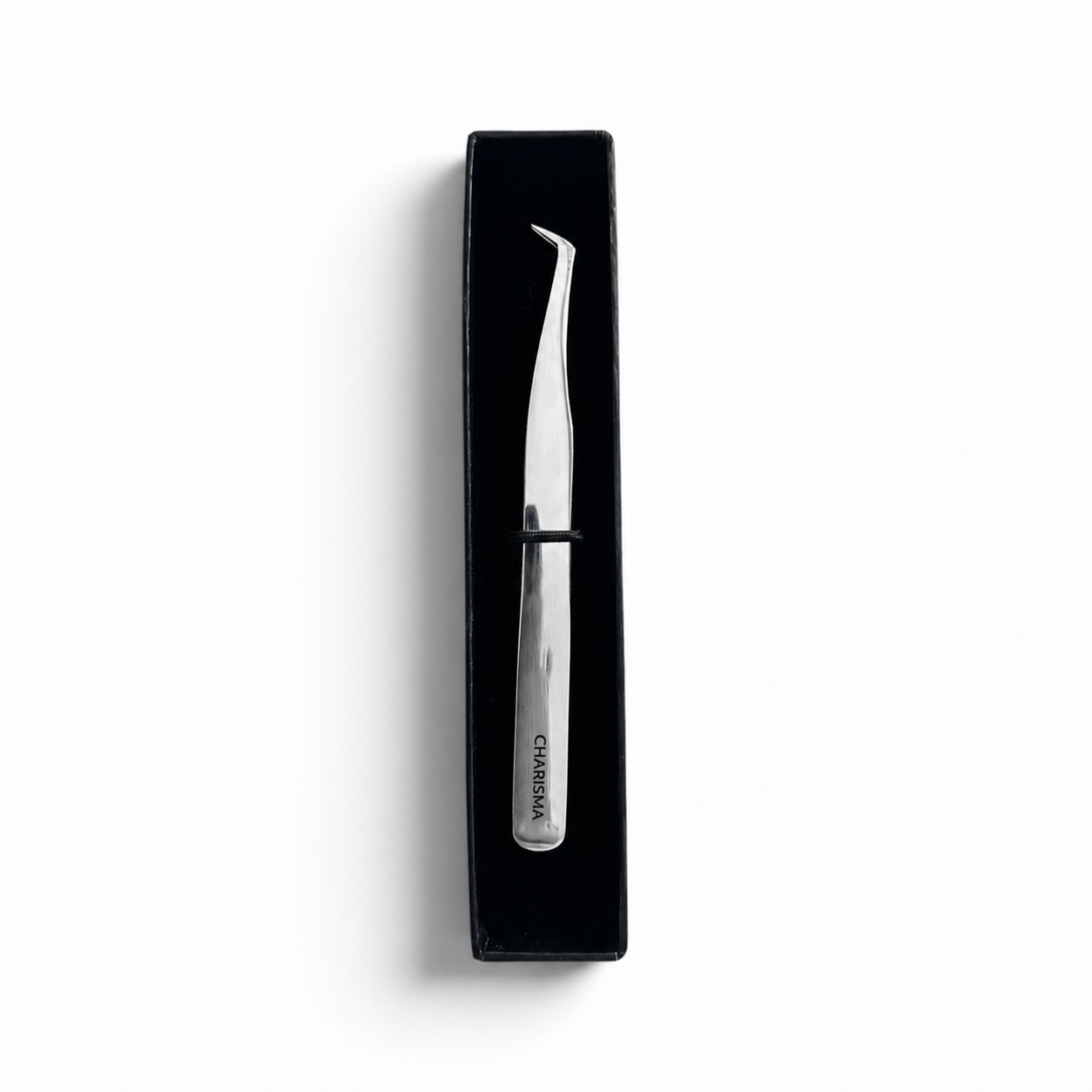 Fiber tip Mini Boot 70 degree volume lash tweezer