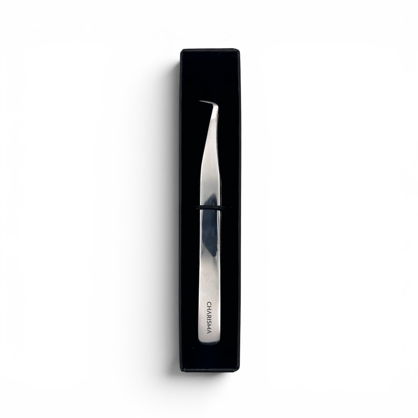 Fiber tip Mini Boot 90 degree volume lash tweezer