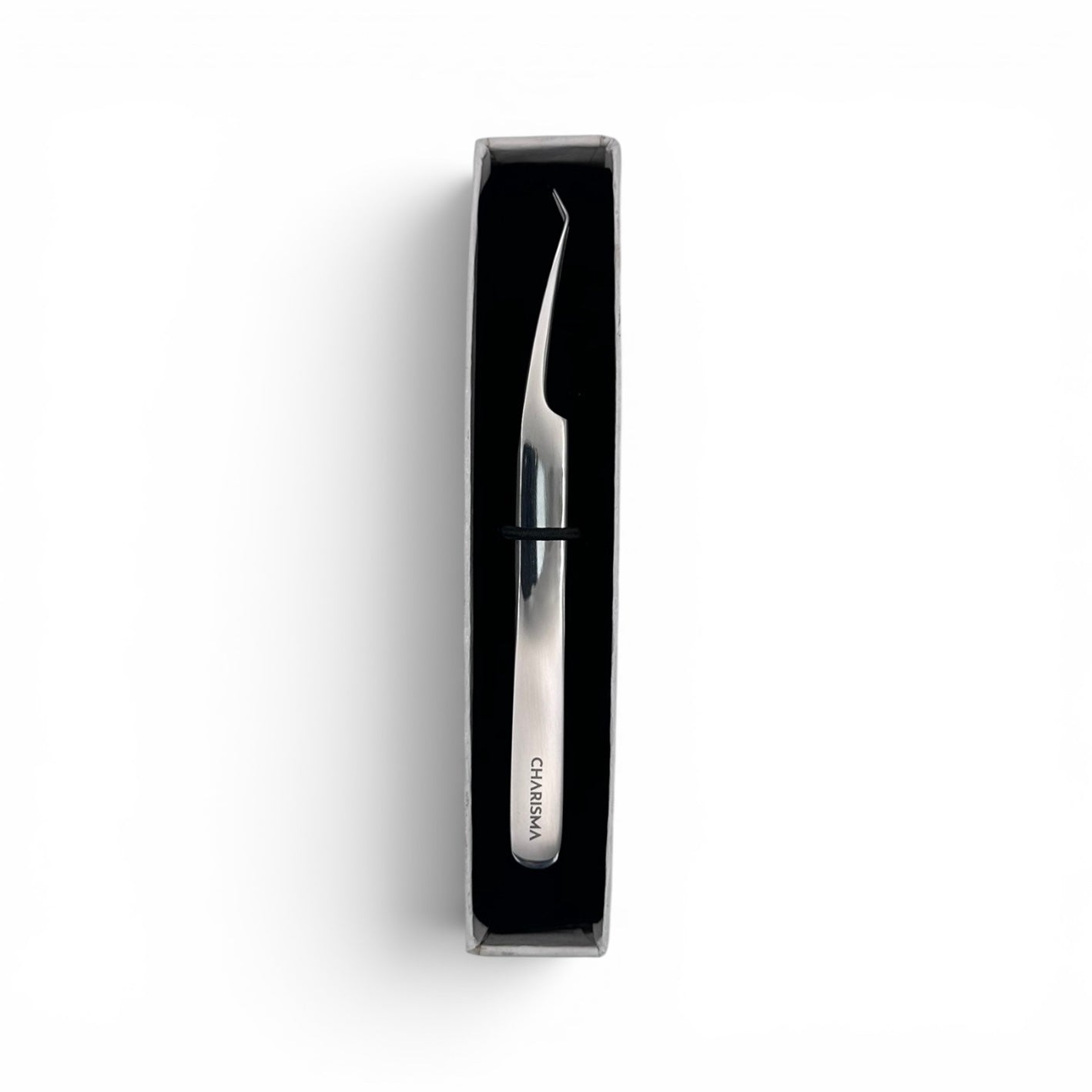 MINI L isolation tweezer with longer reach for eyelash extensions