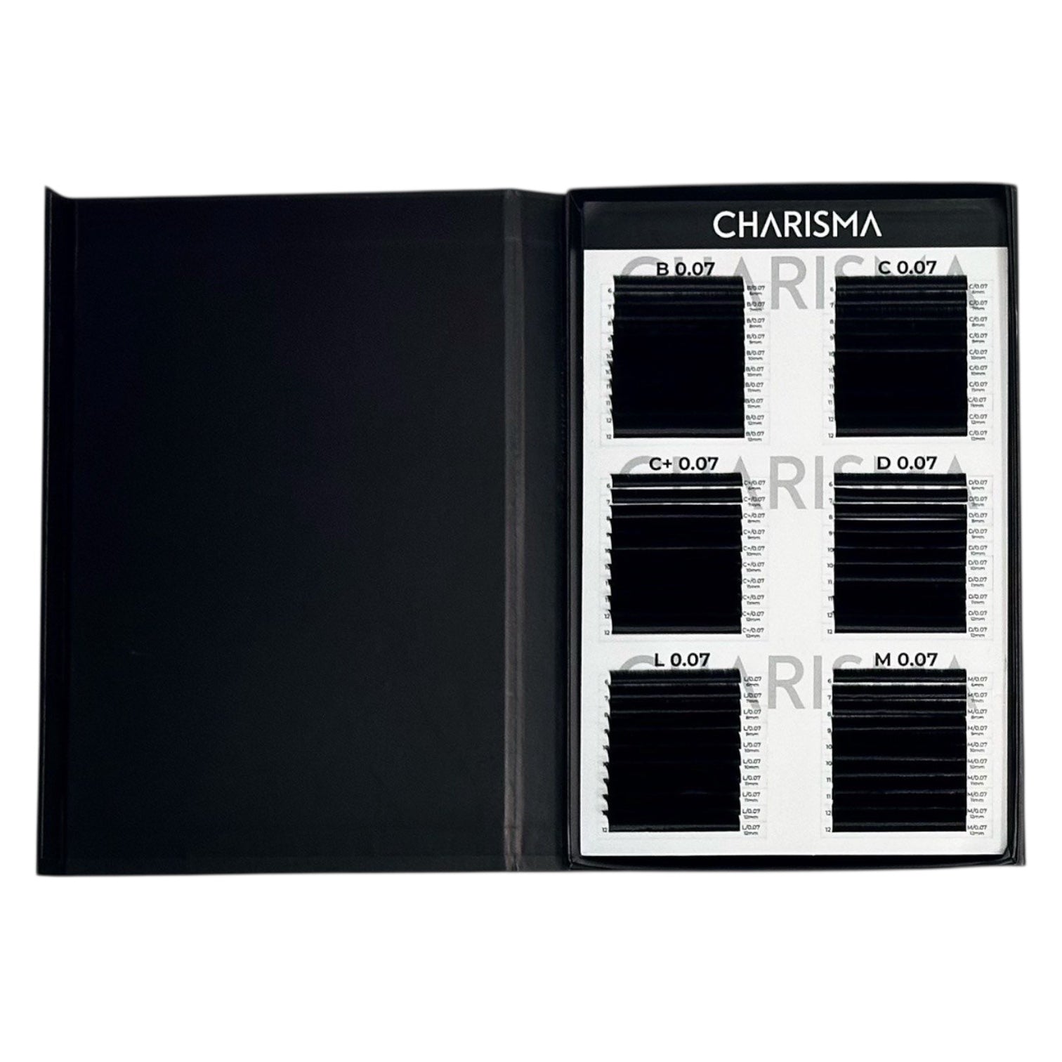 ICONIC XXL lash extension collection, 60 lines in 6 curls