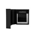 ICONIC MINI lash extension sample tray, 8 lines black