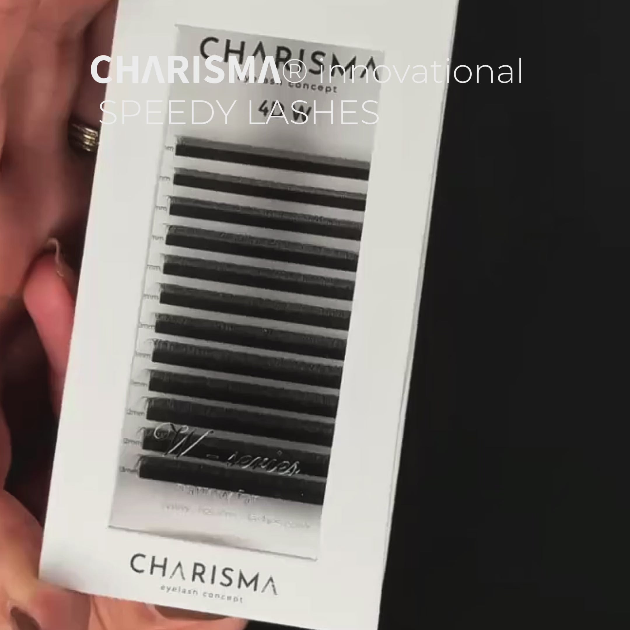 SPEEDY W-series Narrow fan Black Lashes