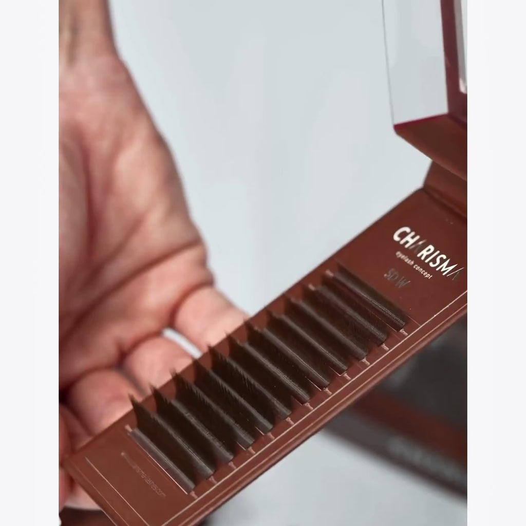 SPEEDY Lashes W - Narrow Premade Fans Brown