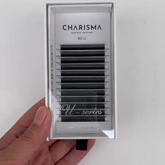 SPEEDY Lashes U - shape Premade Fans Black