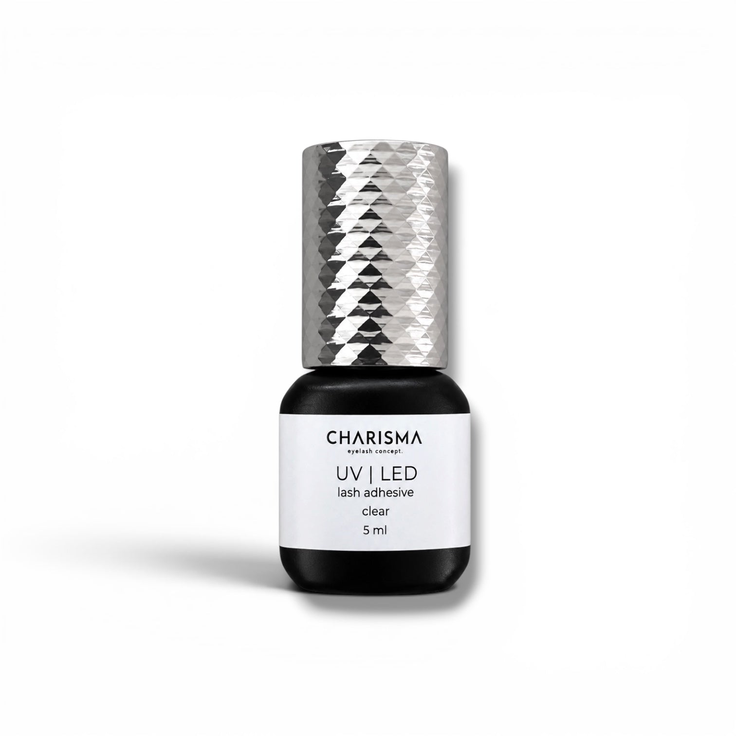 UV LED clear lash adhesive bottle for lash extensions